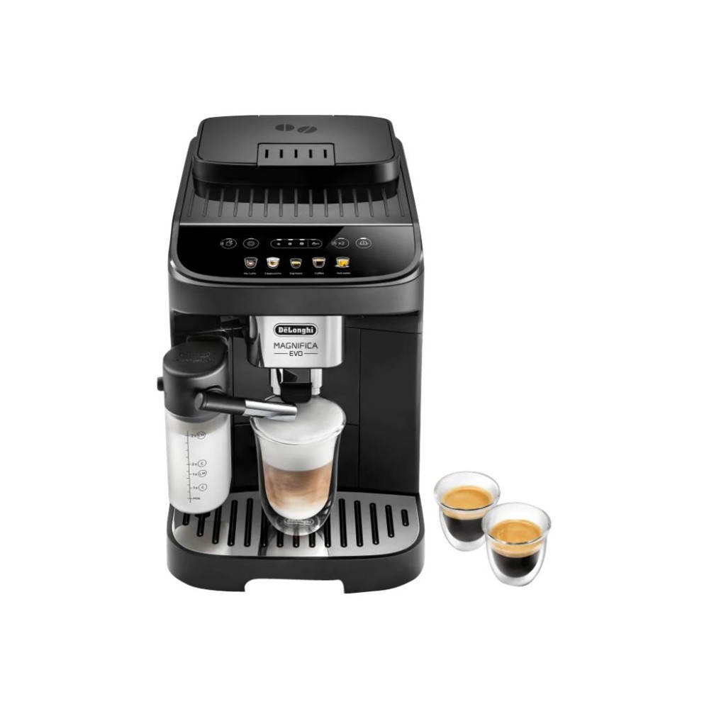 Produktbild för De'Longhi Magnifica Evo ECAM290.61.B - automatisk kaffekokare med mjölkskummare - 15 bar - svart