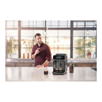 Produktbild för Philips Series 1200 EP1224 - automatisk kaffekokare med mjölkskummare - 15 bar - kashmirgrå