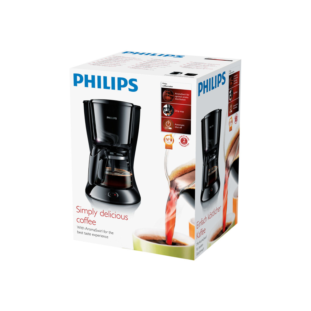 Produktbild för Philips Daily Collection HD7461 - kaffemaskin - svart