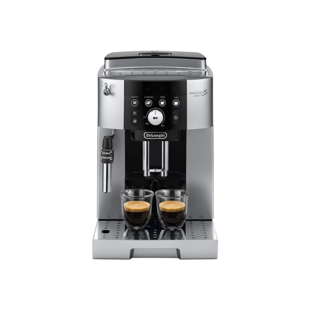 Produktbild för De'Longhi Magnifica S Smart ECAM250.23.SB - automatisk kaffekokare med mjölkskummare - 15 bar - silver/svart