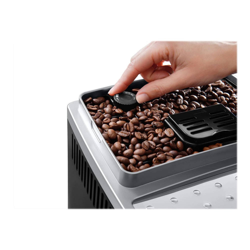 Produktbild för De'Longhi Magnifica S Smart ECAM250.23.SB - automatisk kaffekokare med mjölkskummare - 15 bar - silver/svart