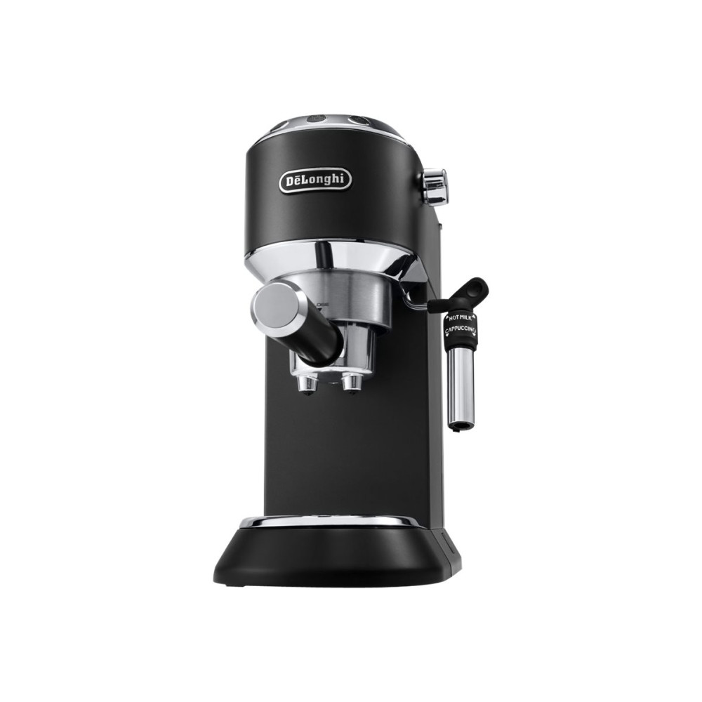 Produktbild för De'Longhi DEDICA EC 685.BK - kaffemaskin med mjölkskummare - 15 bar - svart