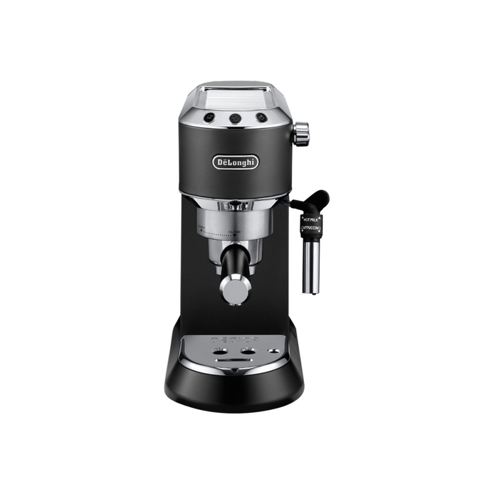 Produktbild för De'Longhi DEDICA EC 685.BK - kaffemaskin med mjölkskummare - 15 bar - svart