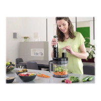 Produktbild för Braun Multiquick 9 MQ 9187XLI - handmixer - premiumsvart/borstat rostfritt stål