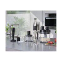 Produktbild för Braun Multiquick 9 MQ 9187XLI - handmixer - premiumsvart/borstat rostfritt stål