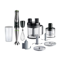 Produktbild för Braun Multiquick 9 MQ 9195XLI - handmixer - premiumsvart/borstat rostfritt stål