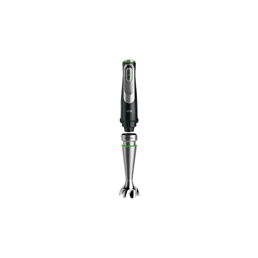 Produktbild för Braun Multiquick 9 MQ 9195XLI - handmixer - premiumsvart/borstat rostfritt stål