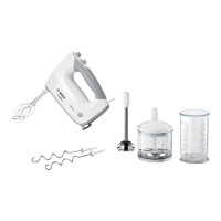 Produktbild för Bosch ErgoMixx MFQ36480 - handmixer - vit / grå