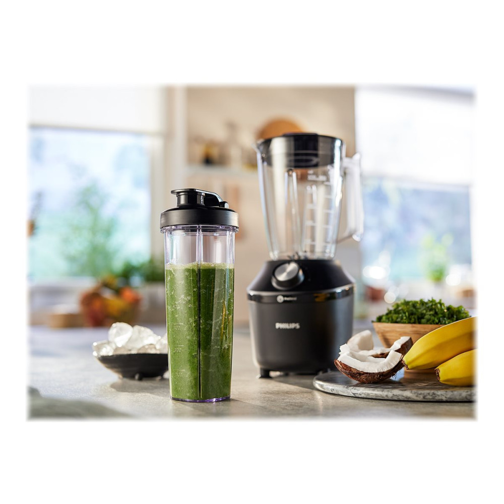 Produktbild för Philips Series 3000 HR2291 - blandare - svart