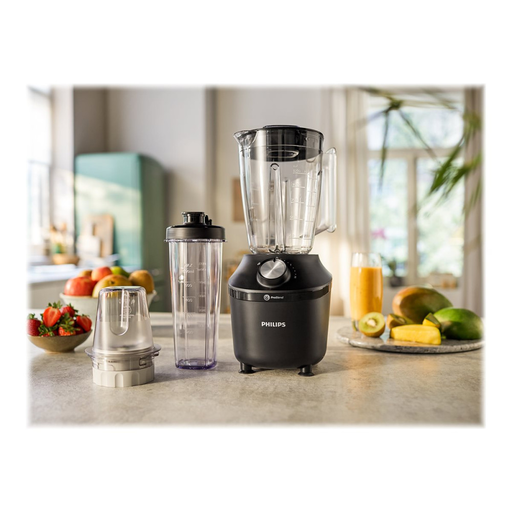 Produktbild för Philips Series 3000 HR2291 - blandare - svart