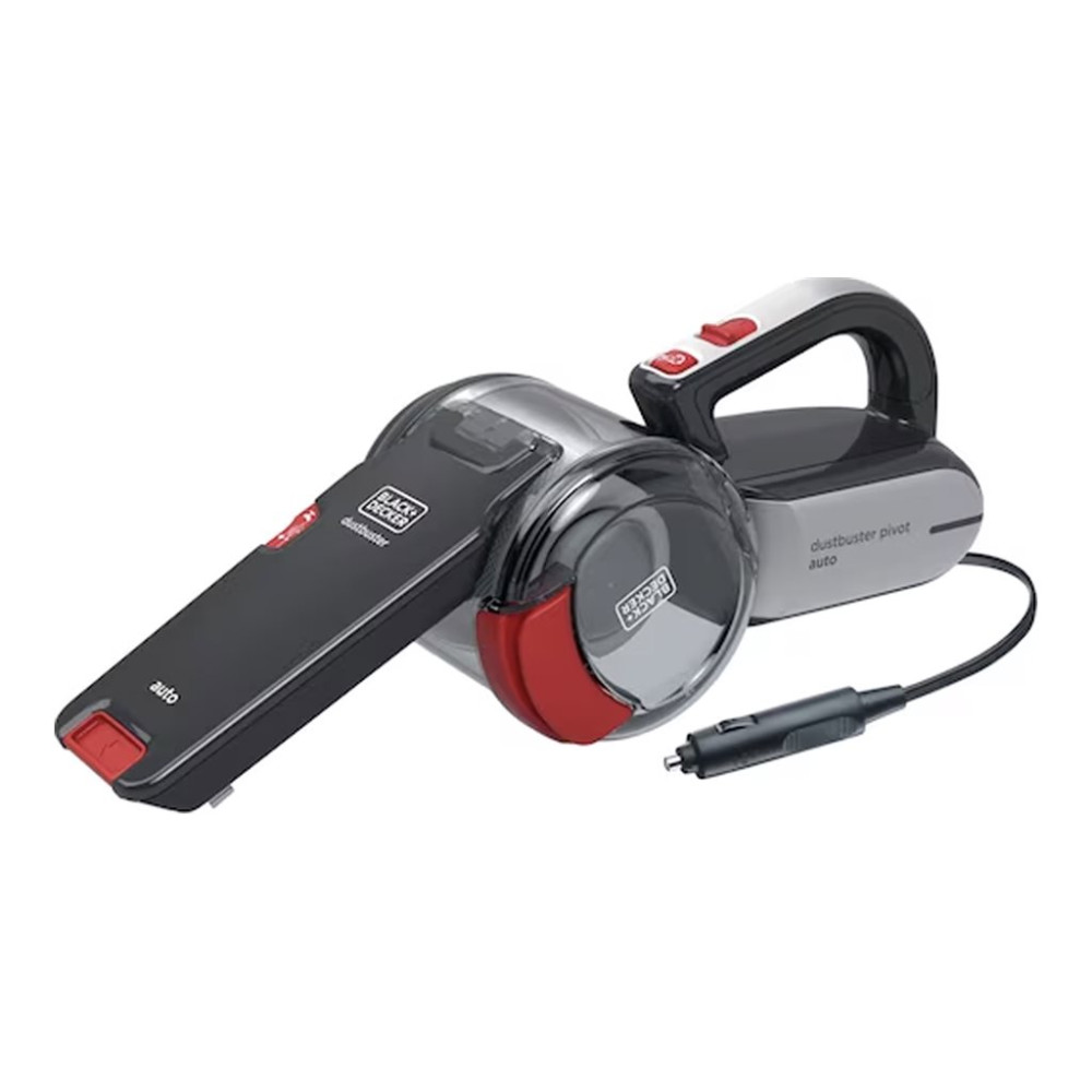 Produktbild för Black & Decker DustBuster Pivot Auto PV1200AV-XJ - dammsugare - handhållen - röd/grå