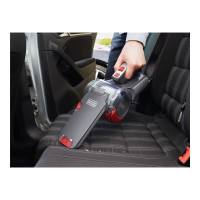 Produktbild för Black & Decker DustBuster Pivot Auto PV1200AV-XJ - dammsugare - handhållen - röd/grå