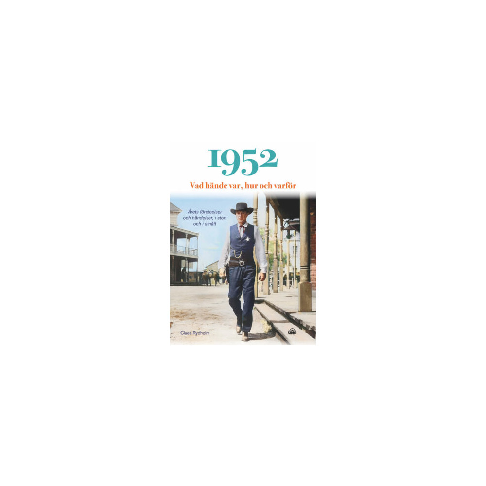 Produktbild för 1952 Vad hände var, hur och varför : årets företeelser och händelser, i stort och smått (bok, kartonnage)