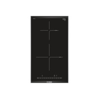 Produktbild för Bosch Serie | 6 PIB375FB1E induktionshäll - 30 cm - borstad aluminium/svart - keramik - med fasad fram- och bakkant, - med sidoprofiler