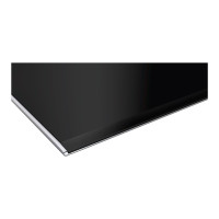 Produktbild för Bosch Serie | 6 PIB375FB1E induktionshäll - 30 cm - borstad aluminium/svart - keramik - med fasad fram- och bakkant, - med sidoprofiler