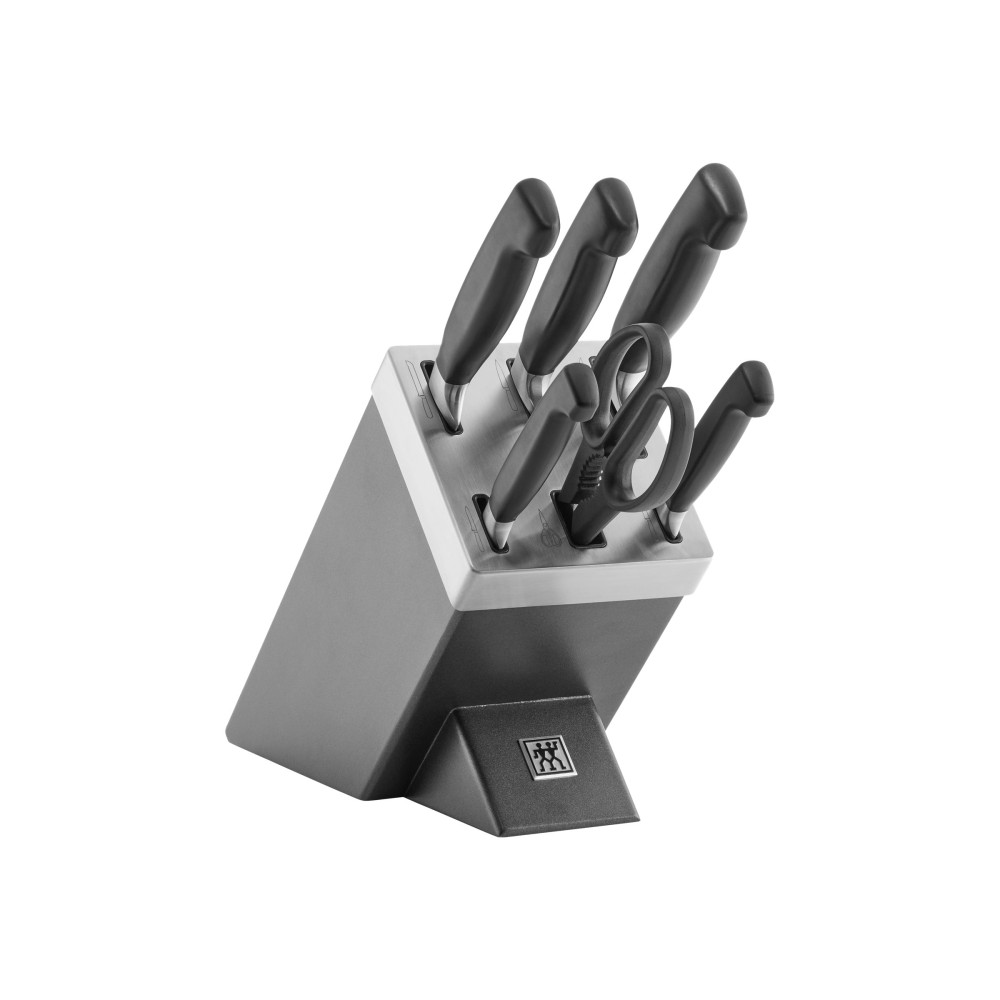 Produktbild för ZWILLING Four Star - knivblock och knivuppsättning - 7 st.
