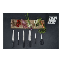 Produktbild för ZWILLING Four Star - knivblock och knivuppsättning - 7 st.