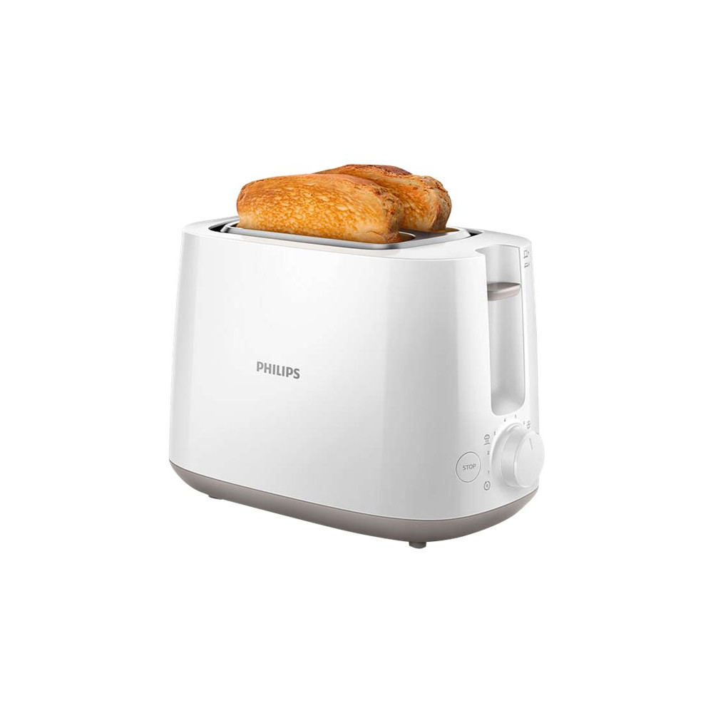 Produktbild för Philips Daily Collection HD2581 - brödrost - vit