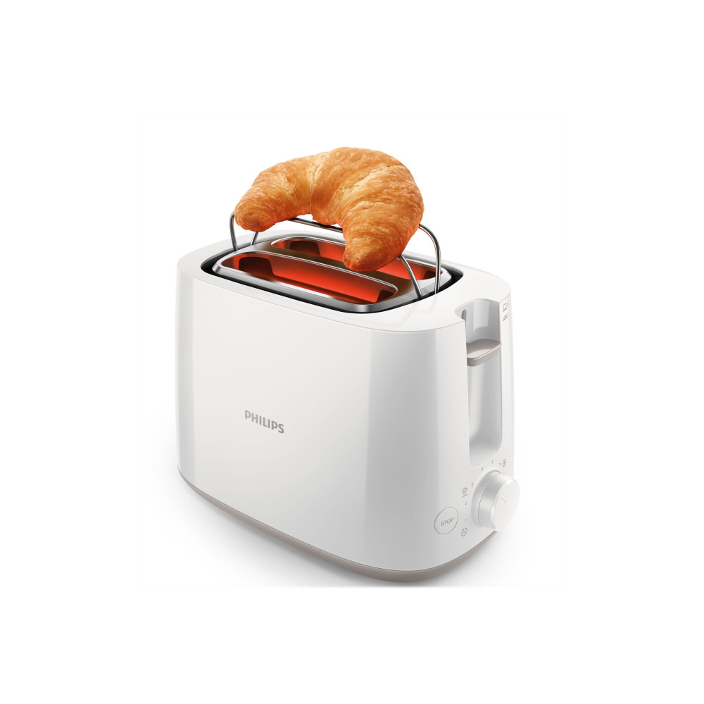 Produktbild för Philips Daily Collection HD2581 - brödrost - vit