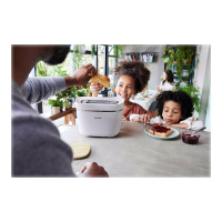 Produktbild för Philips 5000 Series HD2640 Eco Conscious Edition - brödrost - matt silkesvit