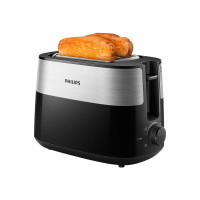 Produktbild för Philips Daily Collection HD2516 - brödrost - svart