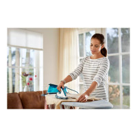 Produktbild för Philips PerfectCare Compact GC7840 - strykjärn med separat ånggenerator - sula SteamGlide