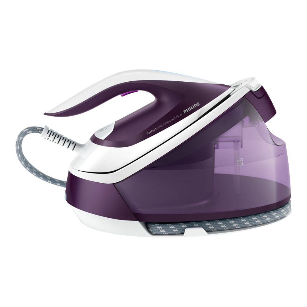 Produktbild för Philips PerfectCare Compact Plus GC7933 - strykjärn med separat ånggenerator - sula SteamGlide Plus