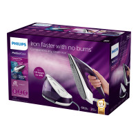 Produktbild för Philips PerfectCare Compact Plus GC7933 - strykjärn med separat ånggenerator - sula SteamGlide Plus