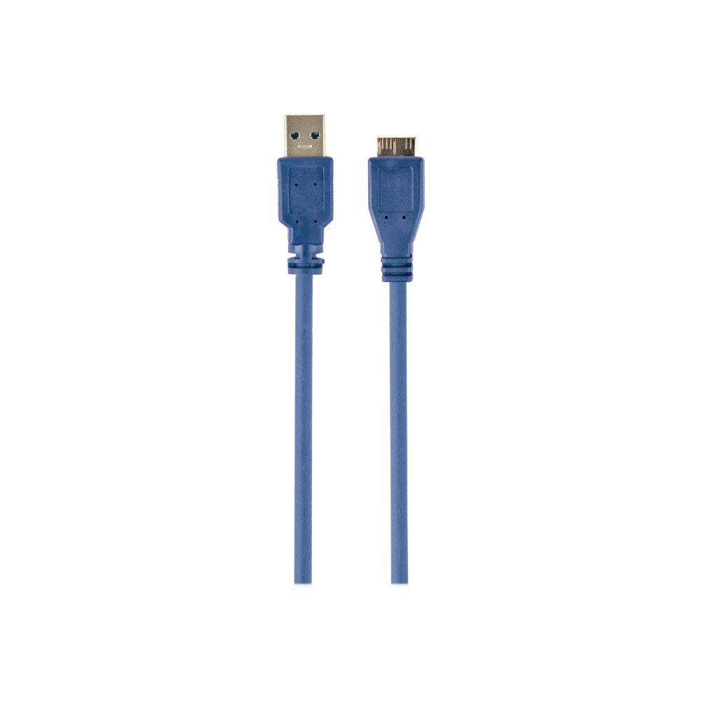 Produktbild för Cablexpert CCP-mUSB3-AMBM-0.5M - USB-kabel - Micro-USB typ B till USB typ A - 50 cm