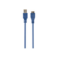 Produktbild för Cablexpert CCP-mUSB3-AMBM-0.5M - USB-kabel - Micro-USB typ B till USB typ A - 50 cm