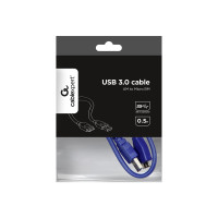 Produktbild för Cablexpert CCP-mUSB3-AMBM-0.5M - USB-kabel - Micro-USB typ B till USB typ A - 50 cm