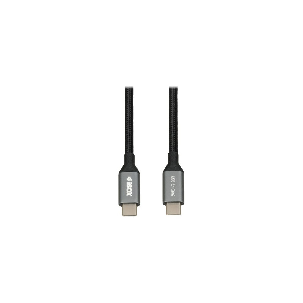Produktbild för iBOX - USB typ C-kabel - USB-C till USB-C - 1 m
