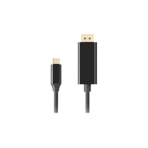 LANBERG Lanberg - USB-/DisplayPort-adapter - USB-C till DisplayPort - 1 m