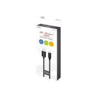 Produktbild för SAVIO CL-129 - USB typ C-kabel - USB-C till USB - 2 m