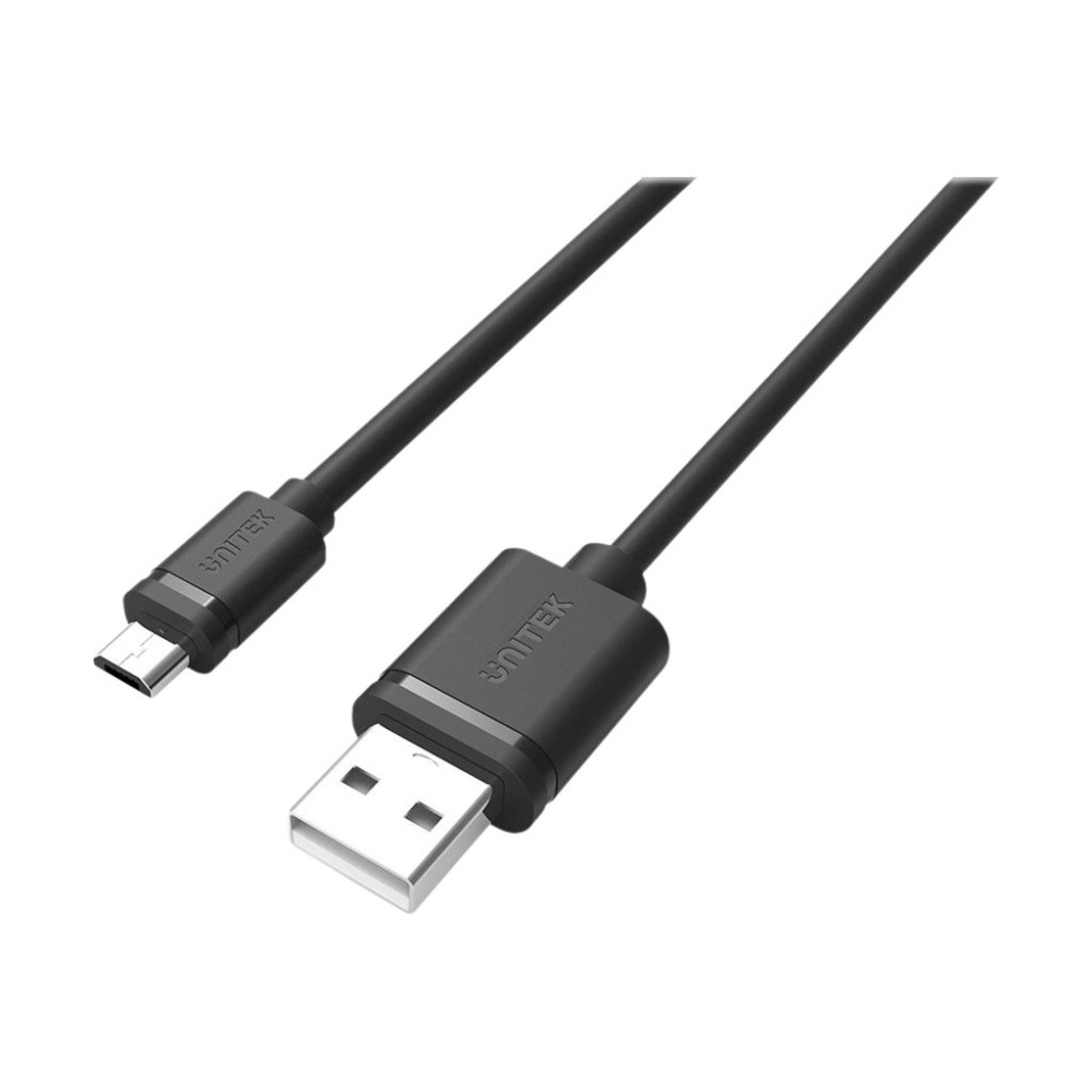 Produktbild för Unitek Y-C451GBK - USB-kabel - USB till mikro-USB typ B - 1 m