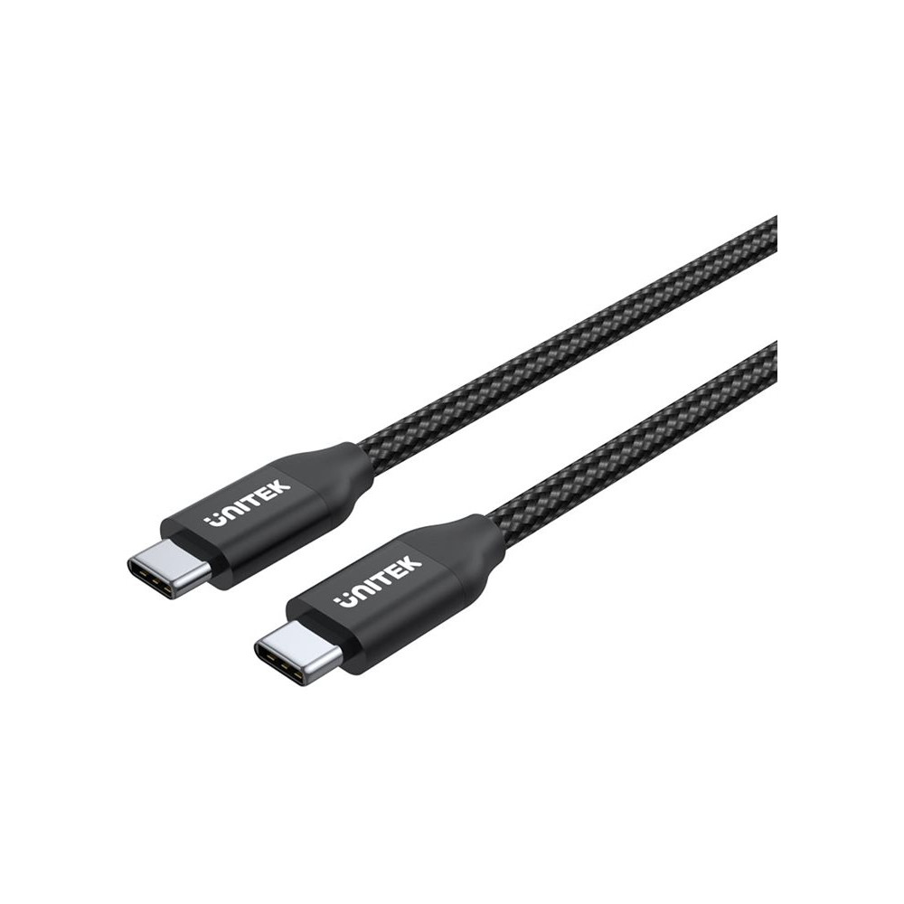 Produktbild för Unitek - USB typ C-kabel - USB-C till USB-C - 2 m