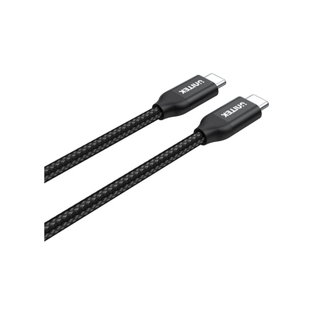 Produktbild för Unitek - USB typ C-kabel - USB-C till USB-C - 2 m