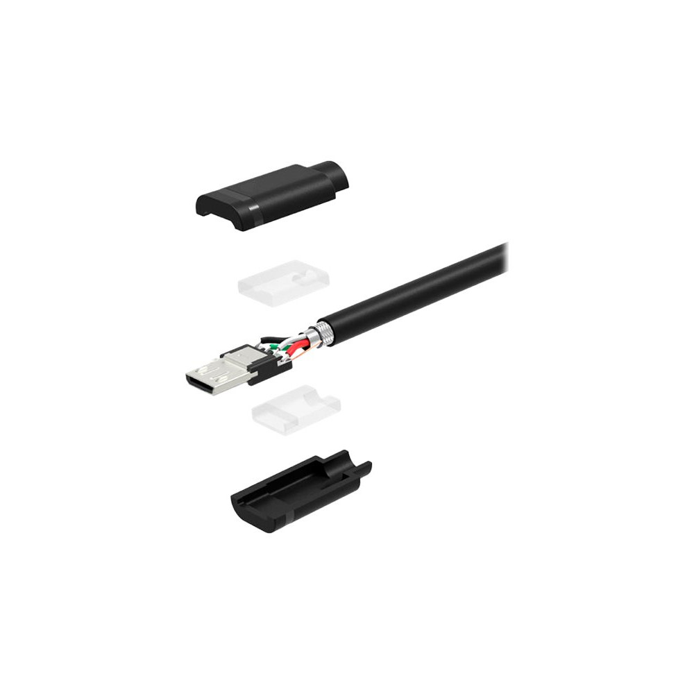 Produktbild för Unitek Y-C434GBK - USB-kabel - mikro-USB typ B till USB - 1.5 m
