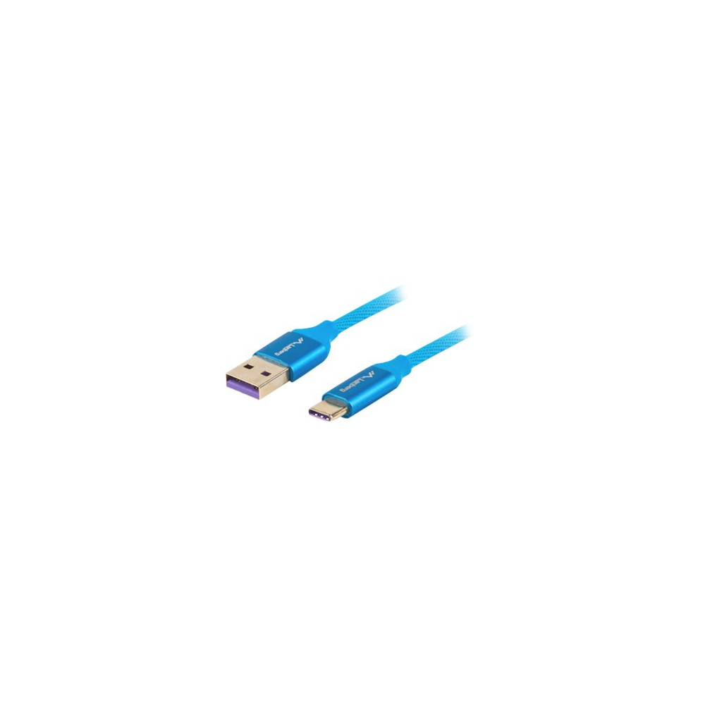 Produktbild för Lanberg - USB typ C-kabel - USB till USB-C - 1 m
