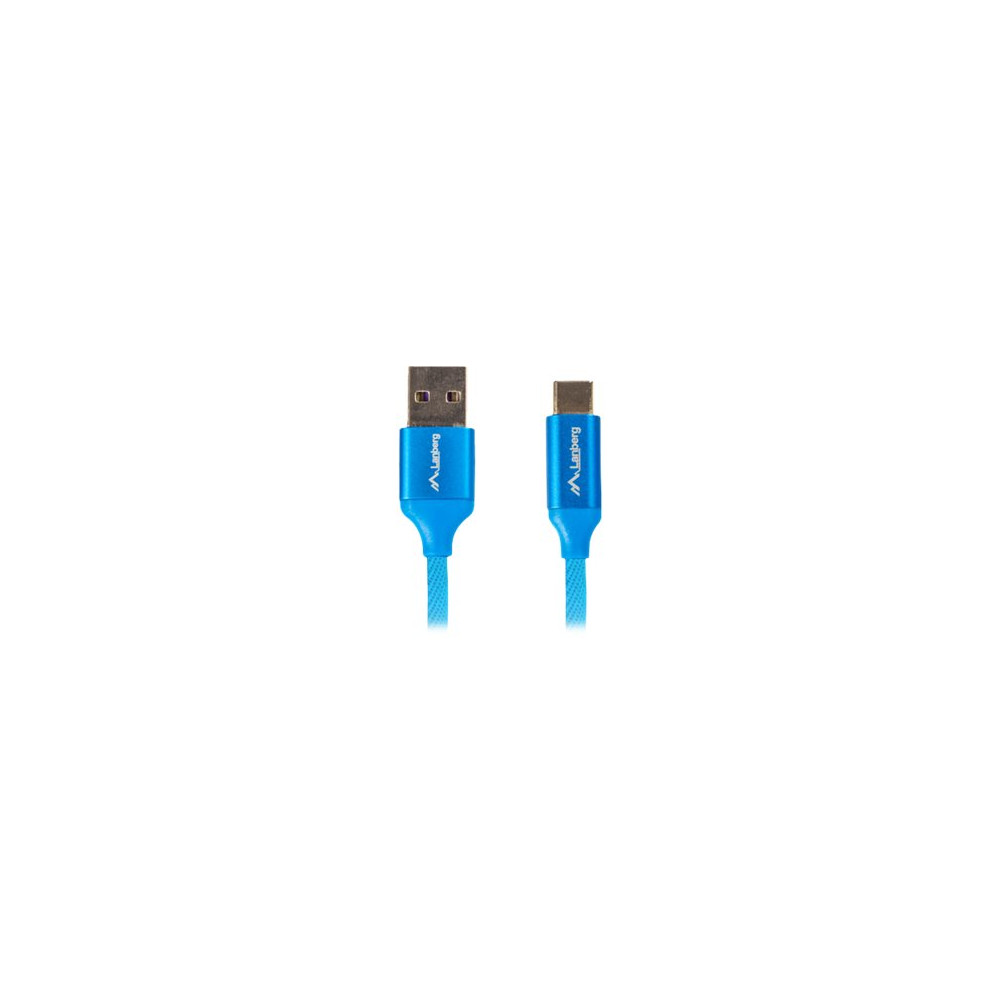 Produktbild för Lanberg - USB typ C-kabel - USB till USB-C - 1 m