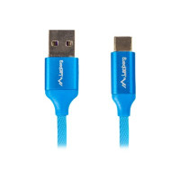 Produktbild för Lanberg - USB typ C-kabel - USB till USB-C - 1 m