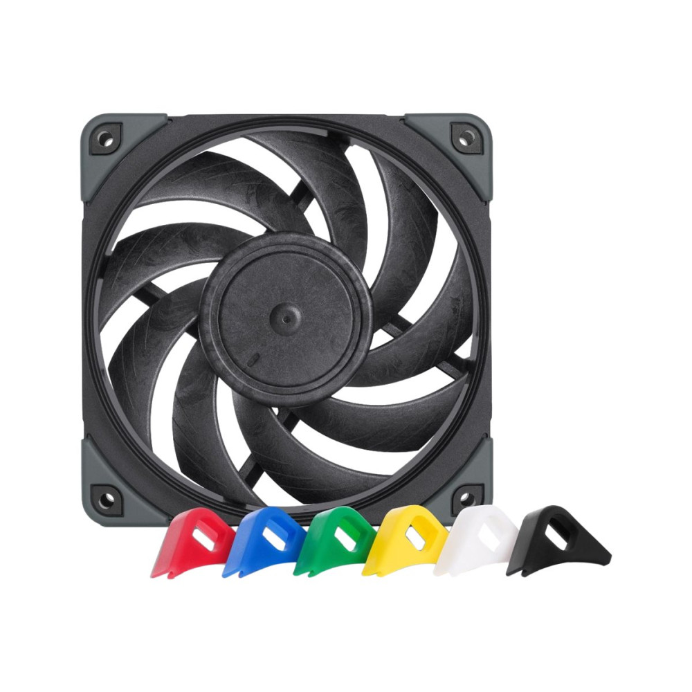 Produktbild för Noctua NF-A12x25 - chromax.black.swap edition - lådfläkt