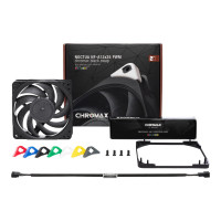 Produktbild för Noctua NF-A12x25 - chromax.black.swap edition - lådfläkt