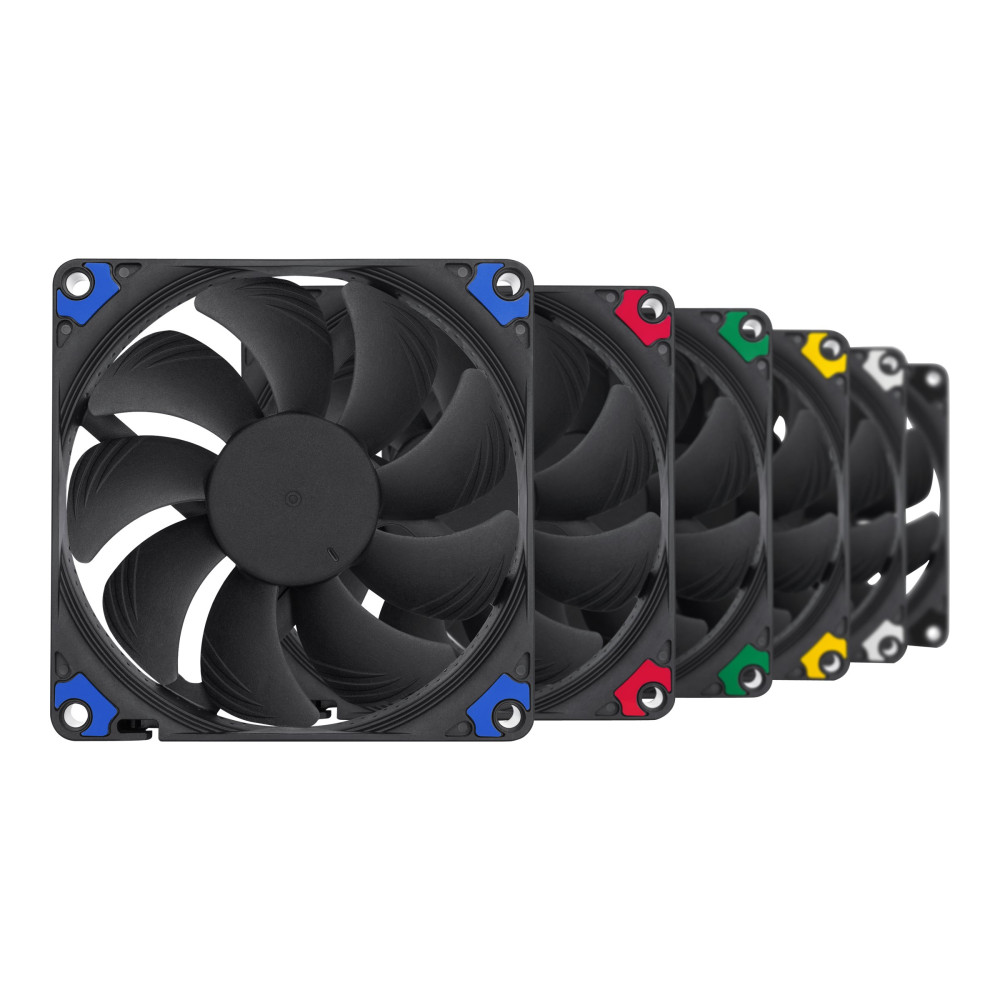 Produktbild för Noctua chromax NF-A9x14 HS-PWM.black.swap - lådfläkt