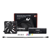 Produktbild för Noctua chromax NF-A9x14 HS-PWM.black.swap - lådfläkt