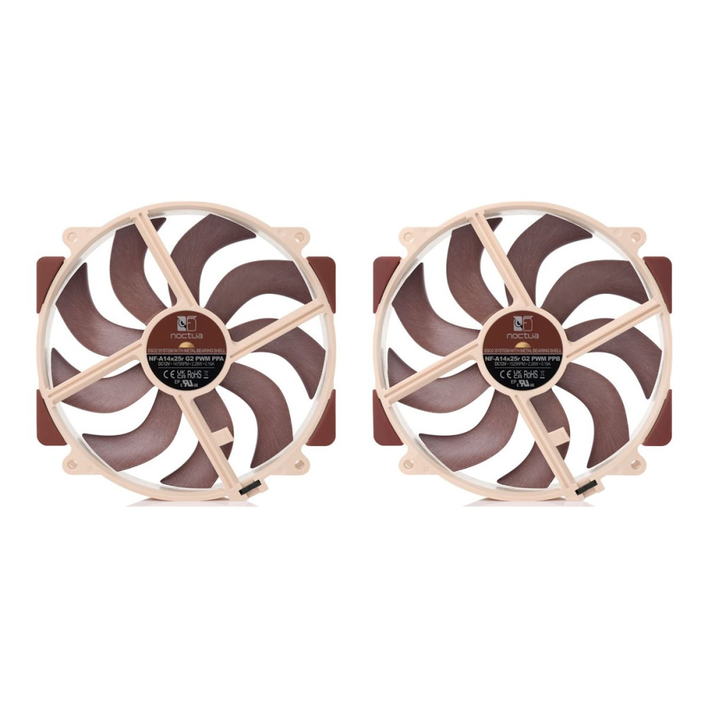 Produktbild för Noctua NF-A14X25R G2 PWM SX2 PP - fläktsats för system