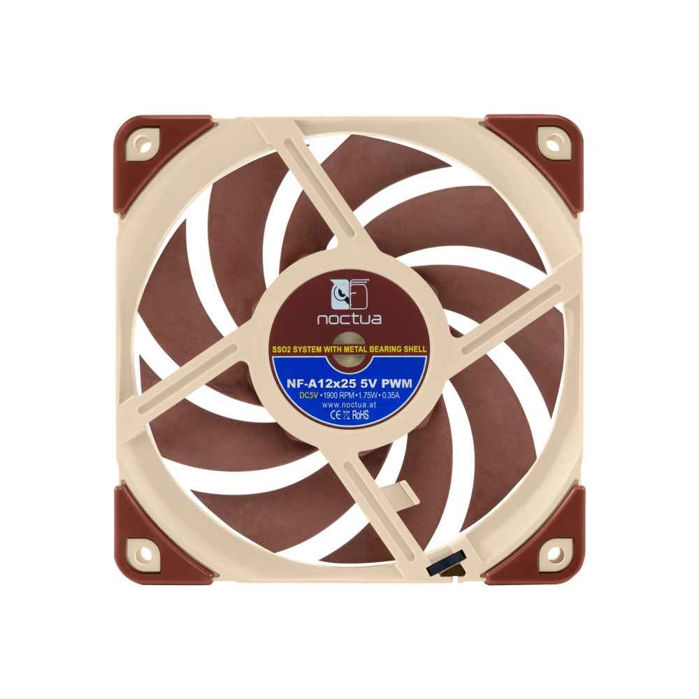 Produktbild för Noctua NF-A12x25 5V PWM - lådfläkt