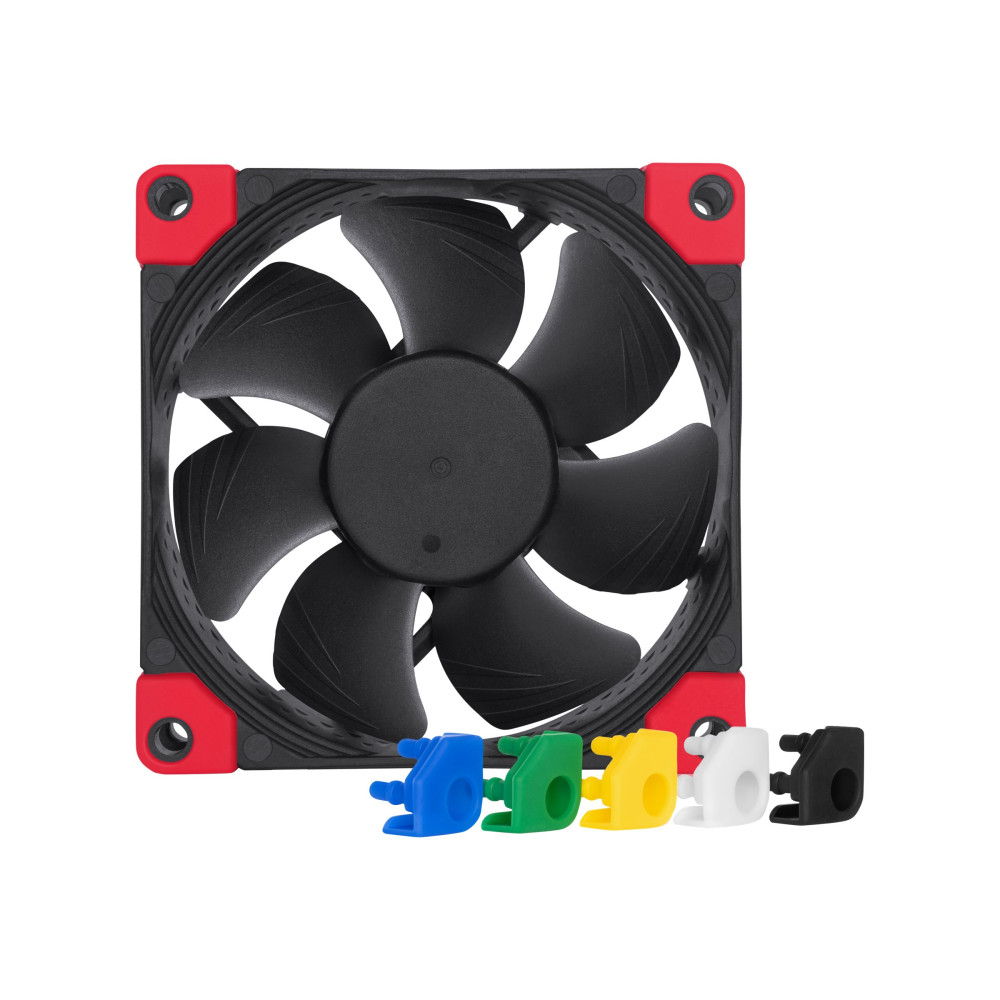 Produktbild för Noctua chromax NF-A8 PWM.black.swap - lådfläkt