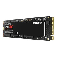 Produktbild för Samsung 990 PRO MZ-V9P1T0BW - SSD - 1 TB - PCIe 4.0 x4 (NVMe)