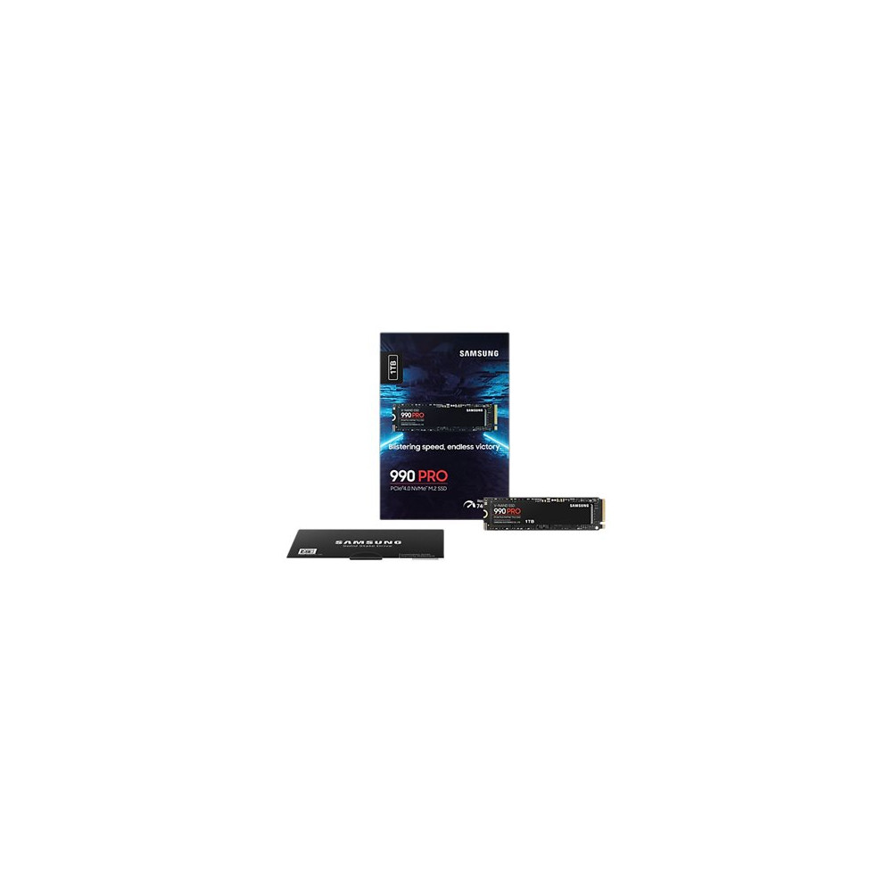 Produktbild för Samsung 990 PRO MZ-V9P1T0BW - SSD - 1 TB - PCIe 4.0 x4 (NVMe)